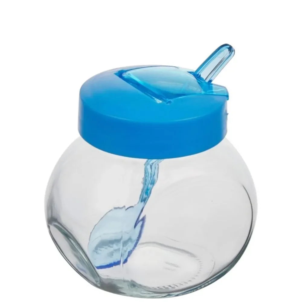 At Home‎ Mini Sugar Containers/Spoons- Set Of 2
